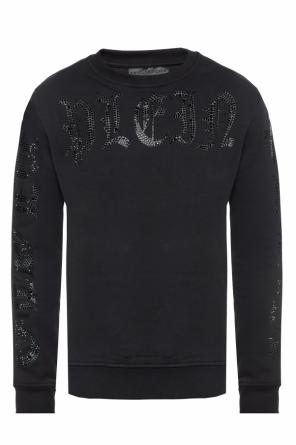 Bluza z logo wysadzanym kamieniami, zdjęcie 1 Bluza z logo wysadzanym kamieniami od Philipp Plein